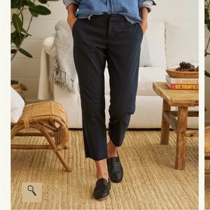 Frank & Eileen Wicklow Italian Chino Trousers 10 Black